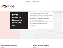 Tablet Screenshot of nppm.fr